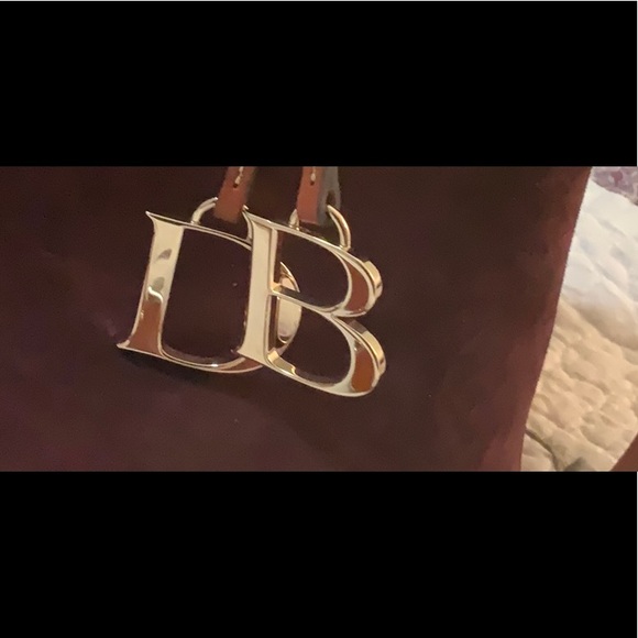 Dooney and Bourke suede satchel - Picture 3 of 12